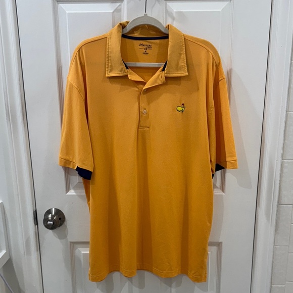 MASTERS Tech Orange and Blue Polo XL - Picture 1 of 5